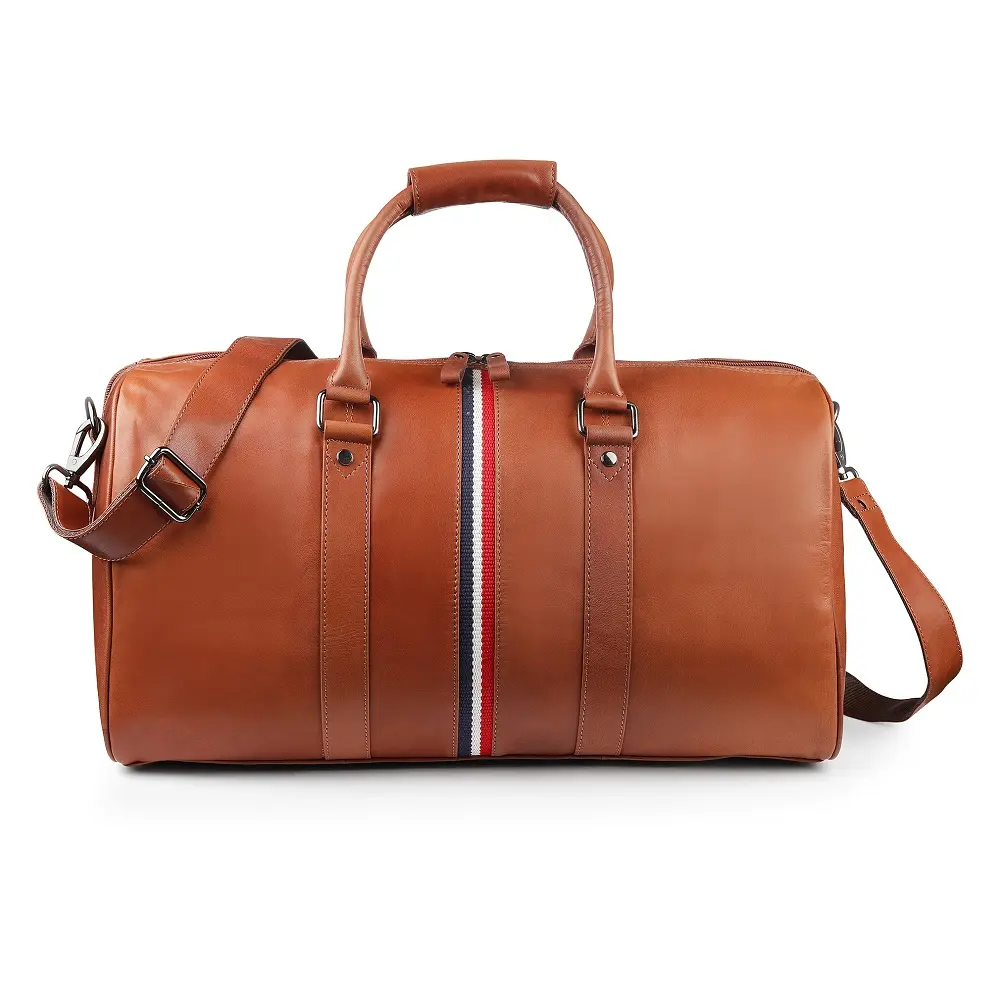 Leather Duffle Bag - Texan