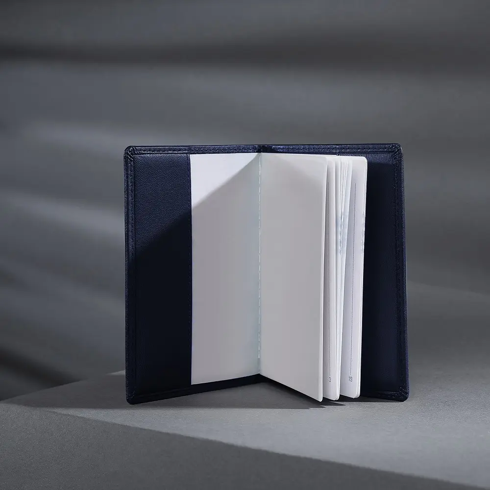 Passport Cover RFID Safe Navy-5