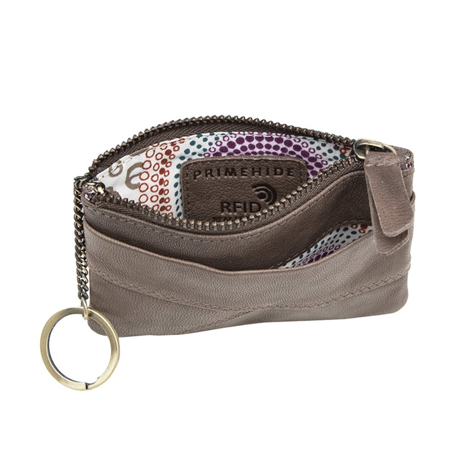 6502-ms-w4-1.jpg Mushroom Brown Leather Pouch top open view