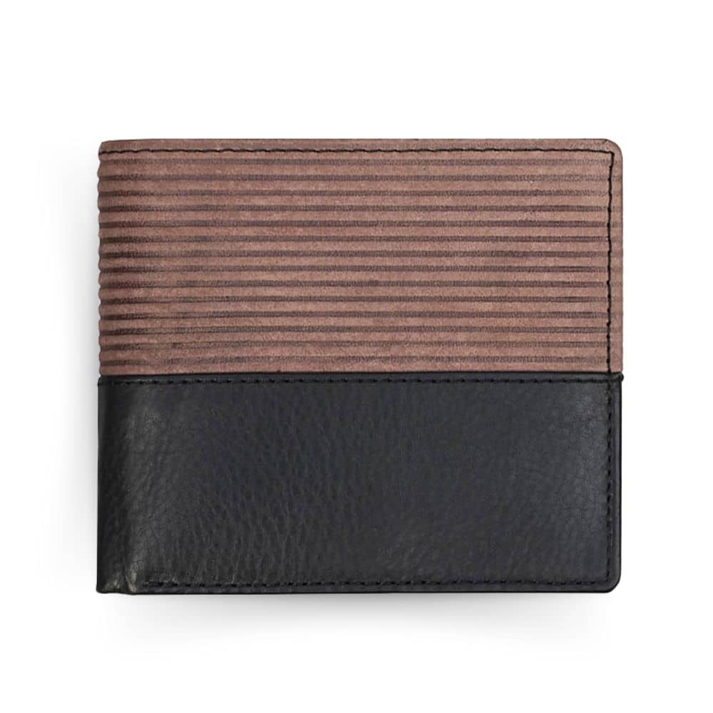 Alpha Trifold Wallet Black