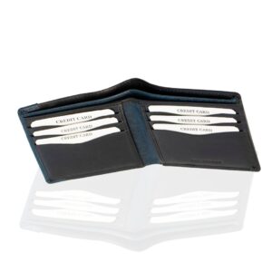 Alpha-Leather-Bifold-Wallet-Black-blue-note-section.jpg