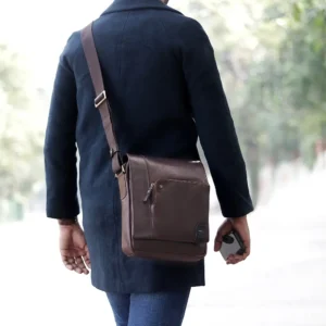 Mens Leather Messenger Bag Tuscan-7