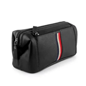 Mens Leather Wash Bag - Texan