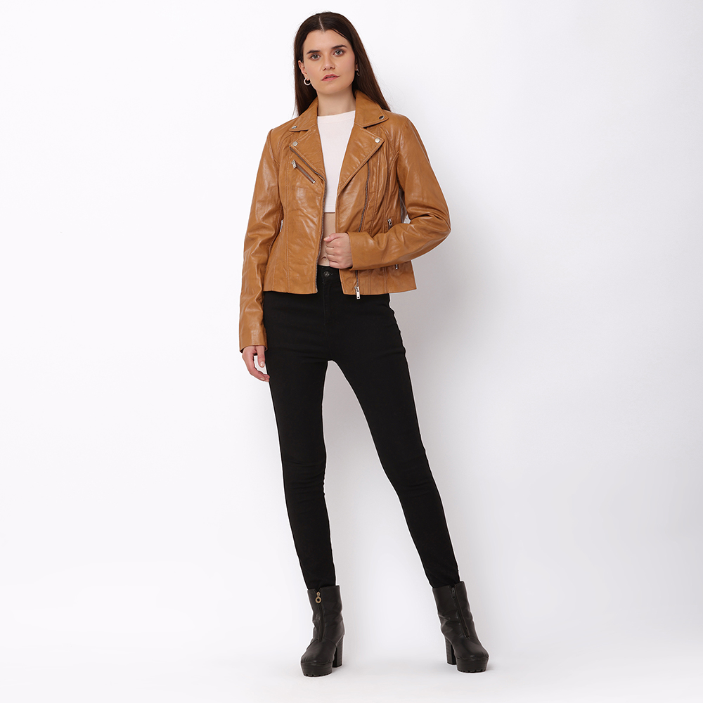 Women’s Brown Jacket Yvonne – 6218 -6