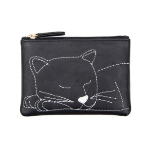 Black Cat Picture Coin Purse