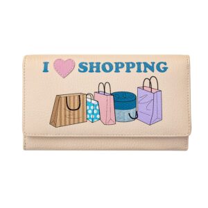 I Love Shopping Picture Purse