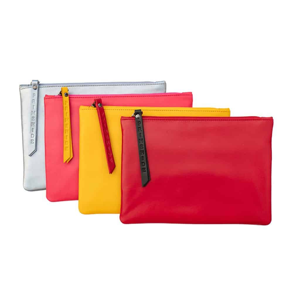 Medium Size Leather Zip Pouch – 702