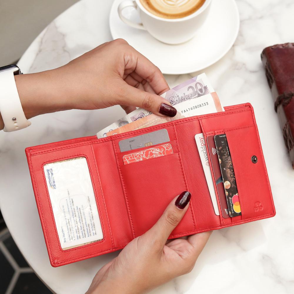 Clip Frame Leather Purse Flavia 22209 (6)