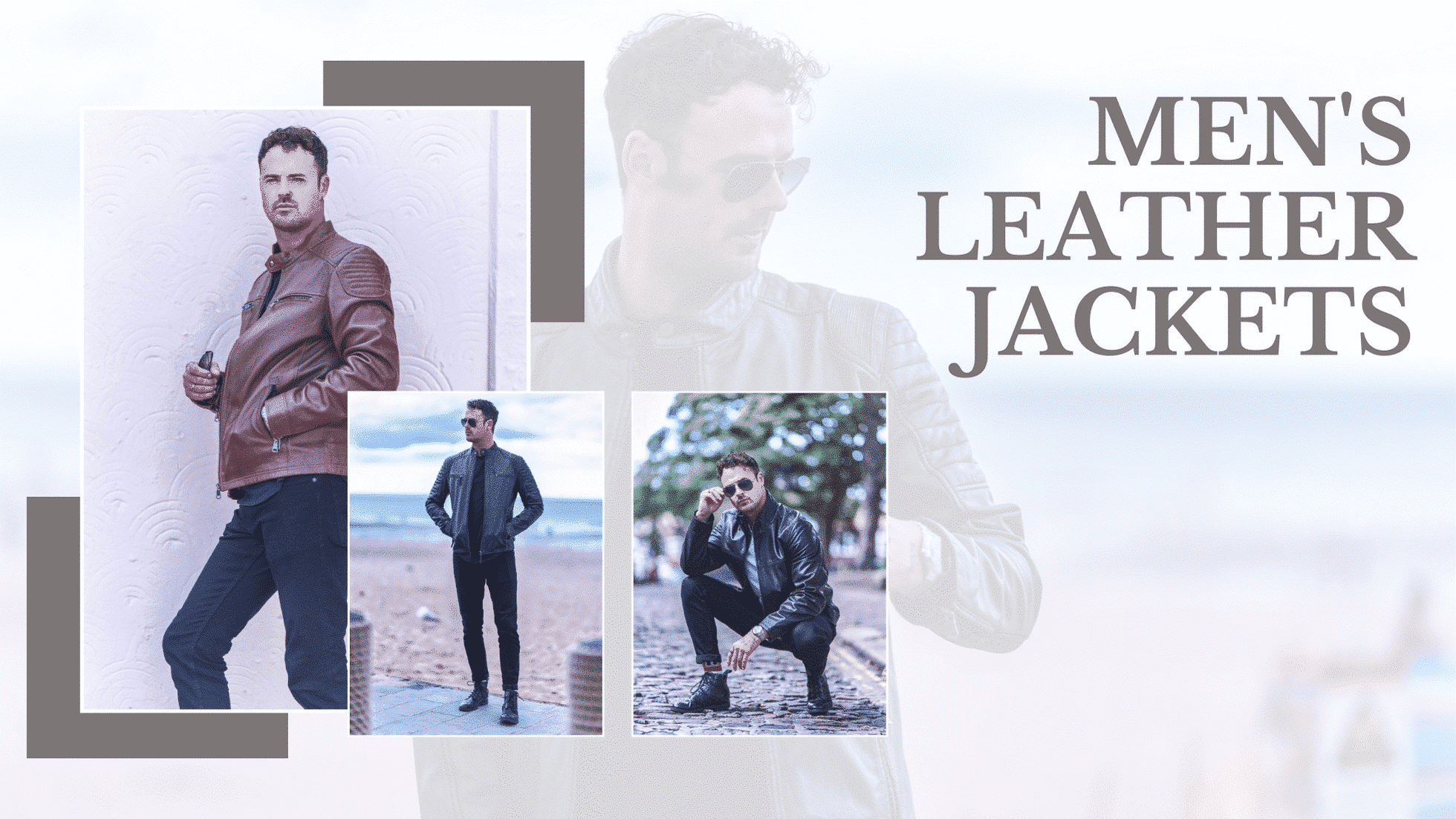 Men's leather Jackets