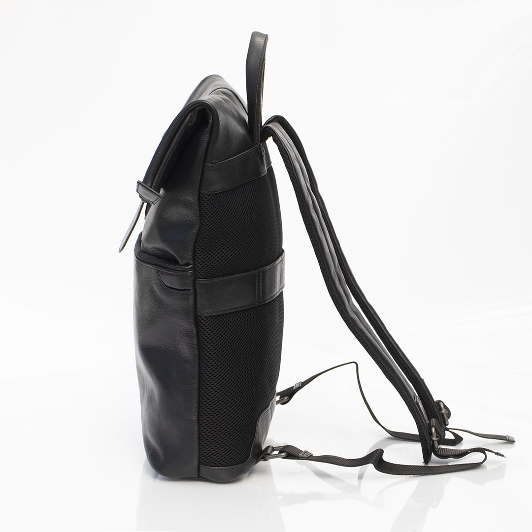 Orion Black Rolltop Rucksack 2001BLK -05
