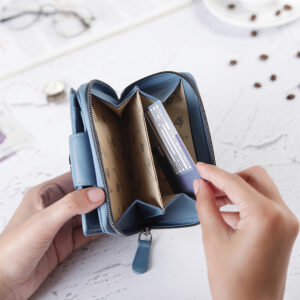 Blue Zip Purse Flavia 22211 - 2