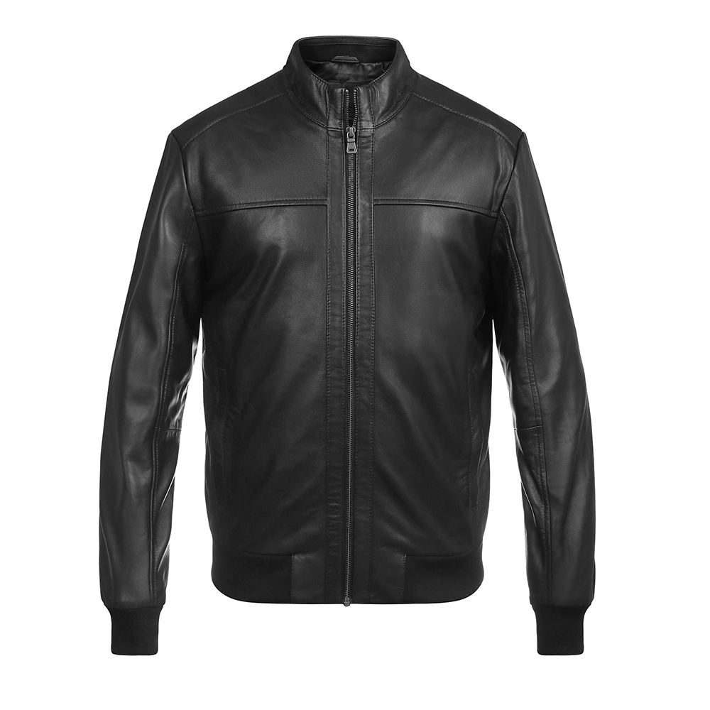 Bomber Leather Jacket Jack Black 6903 5