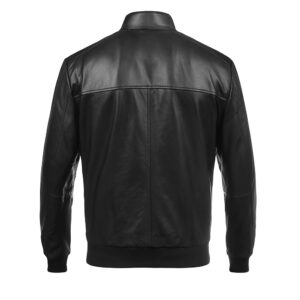 Bomber Leather Jacket Jack Black 6903 6