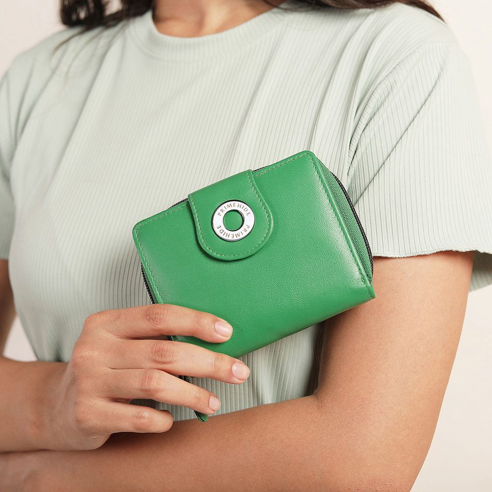 Green Zip Purse Flavia 22211 - 1