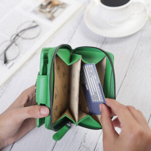 Green Zip Purse Flavia 22211 - 5