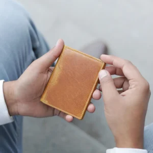 Leather Credit Cardholder - Diego Alperto Tan 03