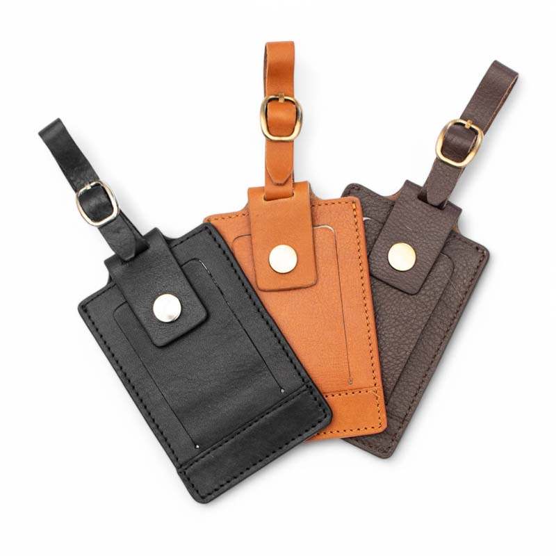 Leather Luggage Tag 