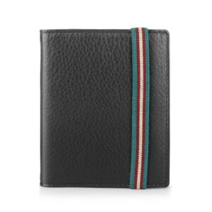 Men's Slim Leather Card Holder Wallet with RFID Elliot Hudson